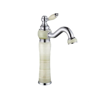 YL-5892-22p Moderner Chrom Naturstein Badezimmer Wasserhahn